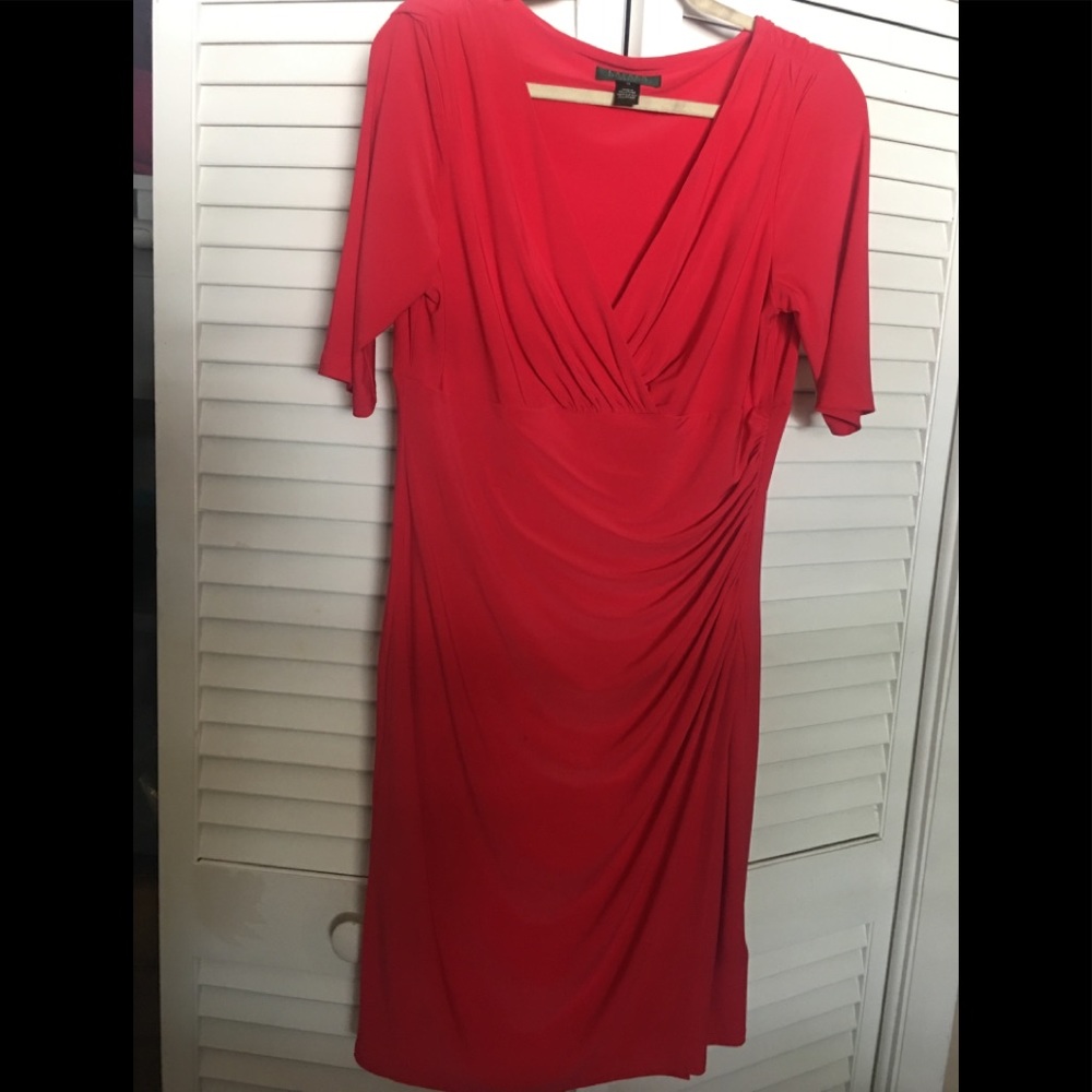 This Ralph Lauren dress was worn only once.